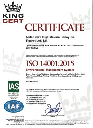 ISO 14001 2015 Environmental Management System